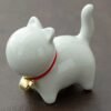 chats en céramique-Blanc gris clair – Blanc gris clair (presque ivoire)