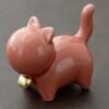 chats en céramique-Rose poudré – Rose poudré nacré